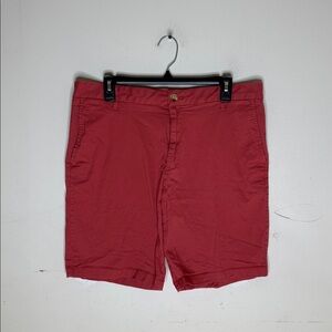 Izod Salmon / Red Casual Chino Khaki Style Shorts Size 34